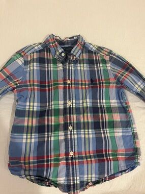 Ralph Lauren Multicolor Plaid Button-Down Shirt